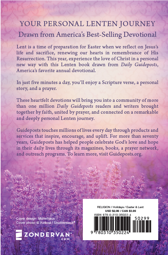 Daily Guideposts 40 Devotions for Lent 15-Pack Bundle