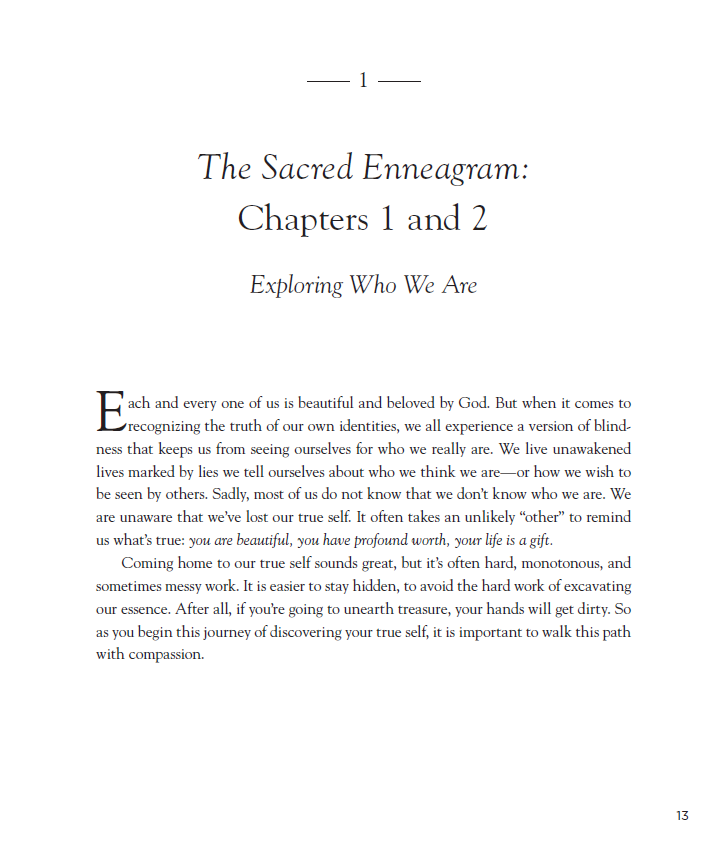 The Sacred Enneagram Workbook: Mapping Your Unique Path to Spiritual Growth