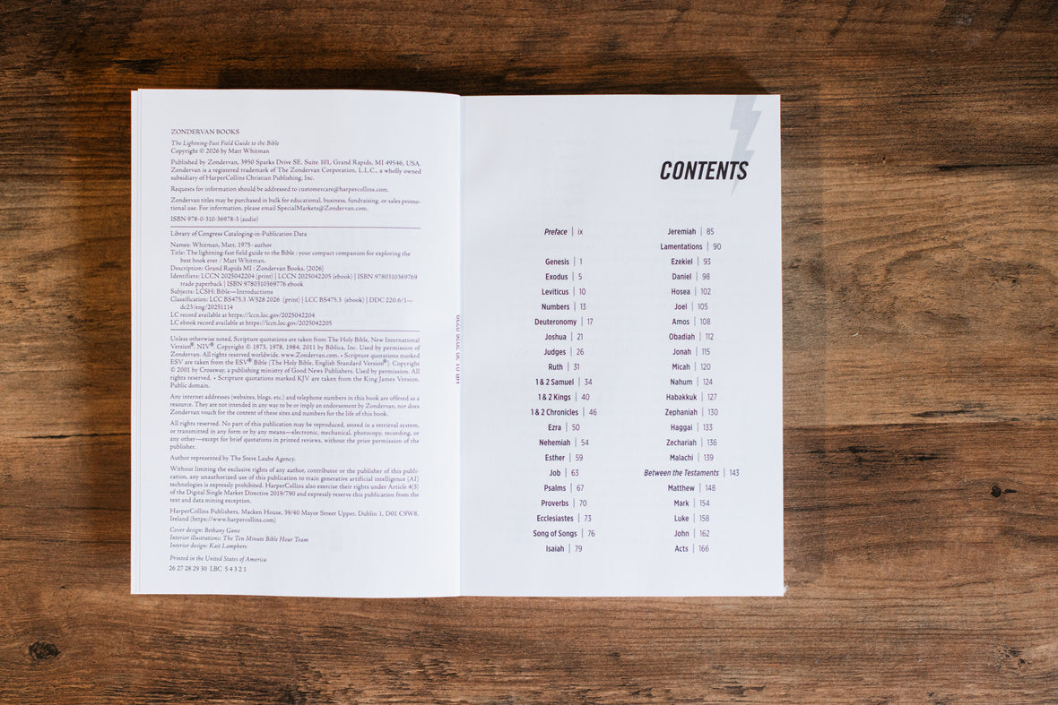The Lightning-Fast Field Guide to the Bible: Your Compact Companion for Exploring the Best Book Ever