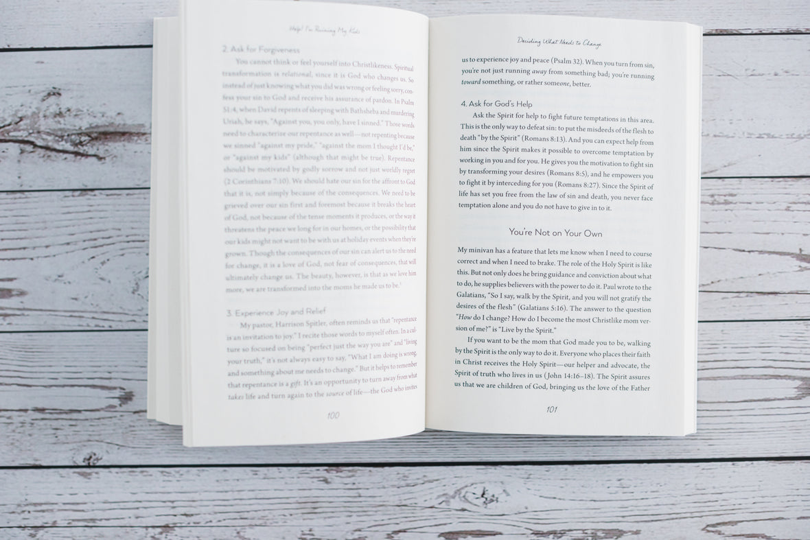 Help! I'm Ruining My Kids: A Gospel Guide for the Mom Who's Desperate for Change