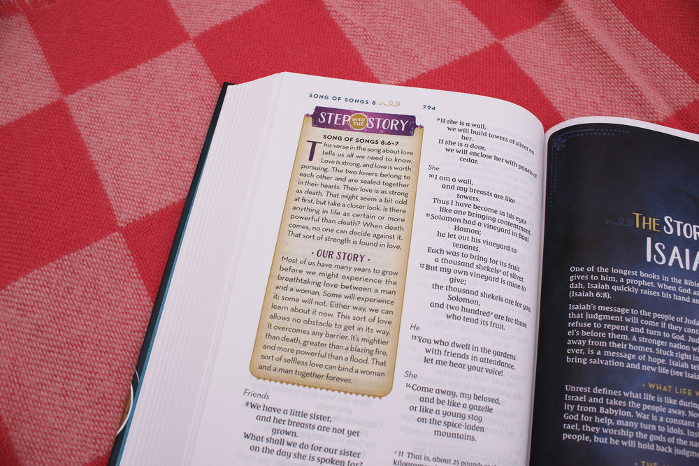 NIV, Kingdom Girls Bible, Full Color, Comfort Print: Meet the Women in God's Story