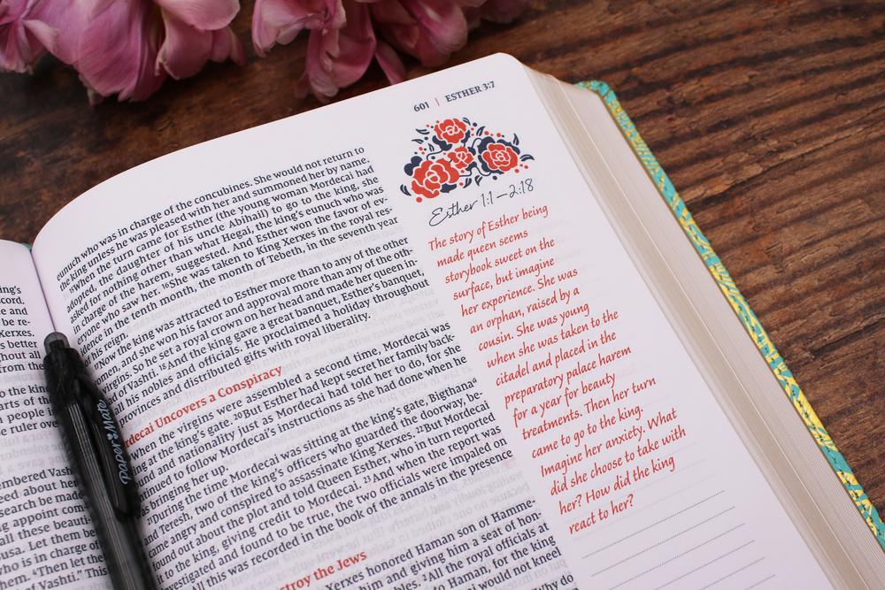 NIV, Journal the Word Bible for Women (Perfect for Note-Taking