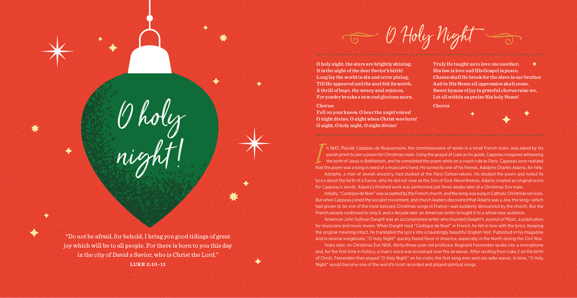 O Holy Night: Christmas Hymns & Ornaments to Celebrate the Season