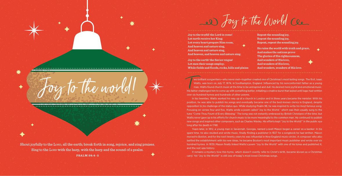 O Holy Night: Christmas Hymns & Ornaments to Celebrate the Season