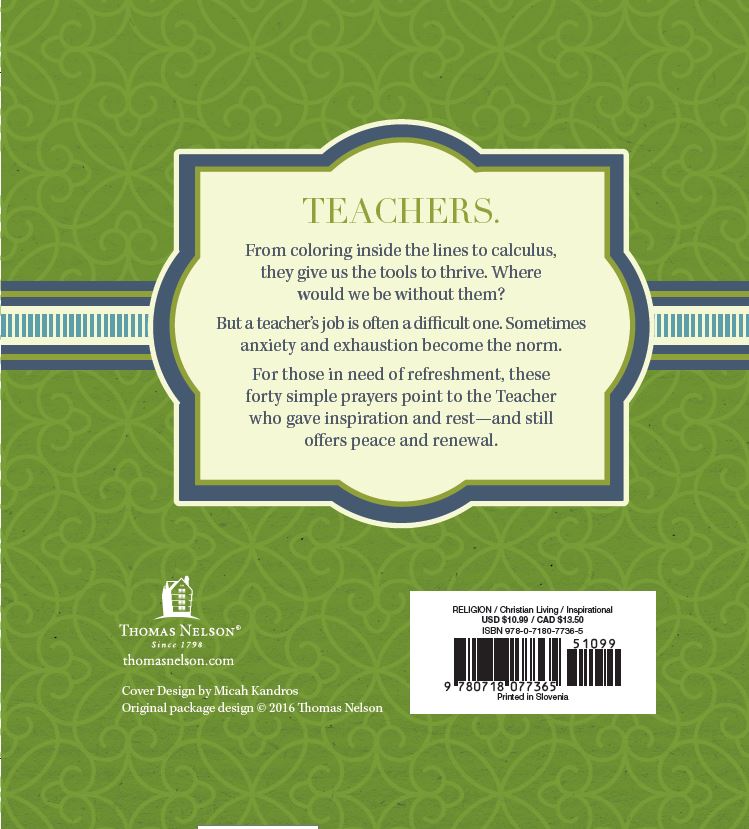 Pocket Prayers for Teachers 5-Pack Bundle