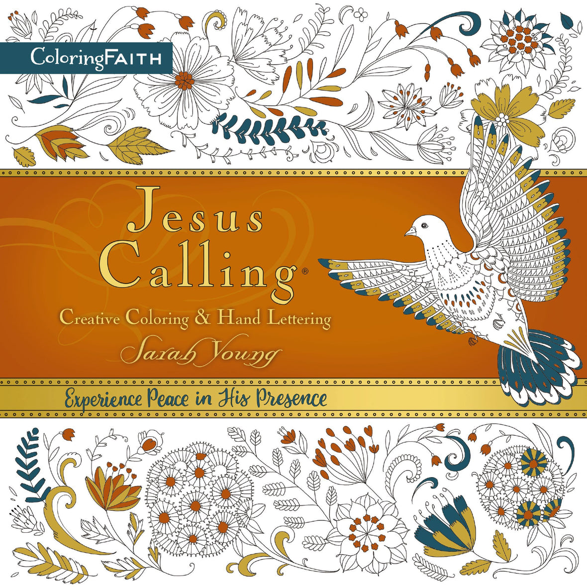 Jesus Calling Adult Coloring Book: Creative Coloring & Hand Lettering