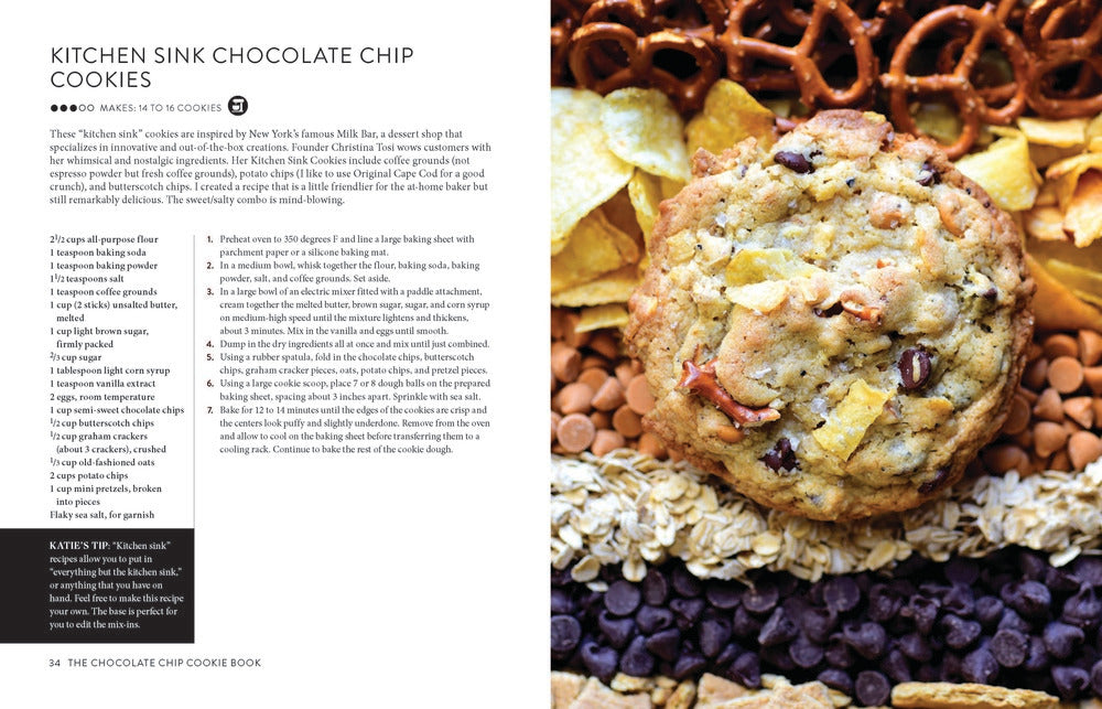 The Chocolate Chip Cookie Book: Classic, Creative, and Must-Try Recipes for Every Kitchen