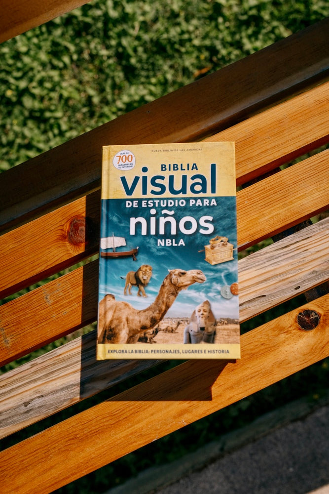 NBLA, Biblia visual de estudio para niños: Explora la Biblia: personajes, lugares e historia