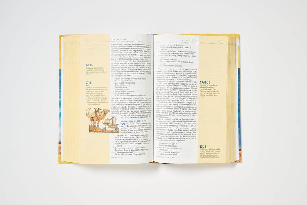 NBLA, Biblia visual de estudio para niños: Explora la Biblia: personajes, lugares e historia