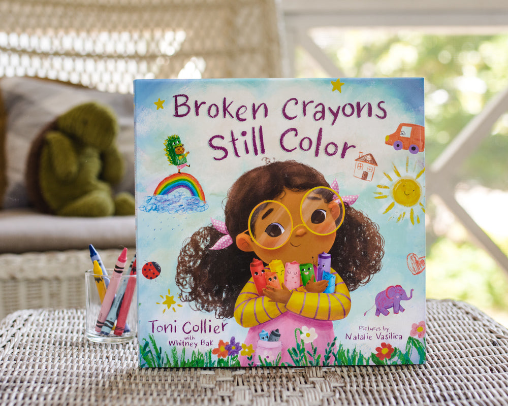 broken crayons still color book