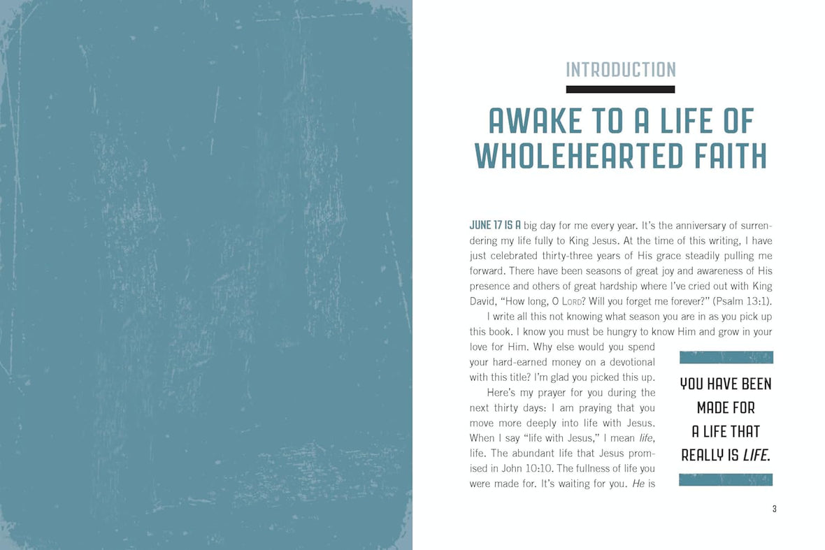 Awake and Alive: A 30-Day Challenge to Revive Your Faith (30 Daily Devotions)