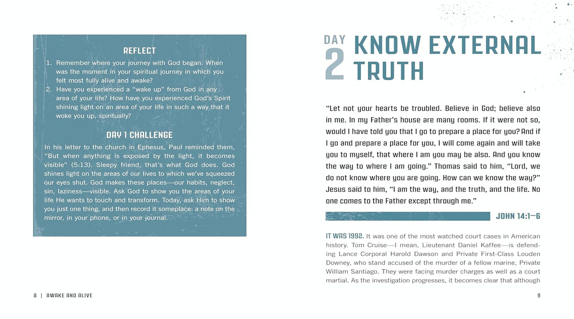 Awake and Alive: A 30-Day Challenge to Revive Your Faith (30 Daily Devotions)