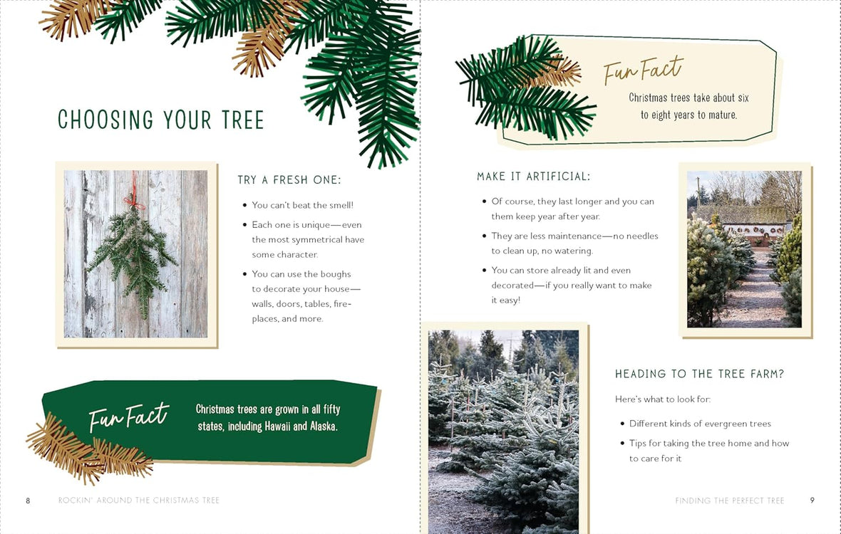 Rockin' Around the Christmas Tree: A Festive Guide to Celebrating the Holidays (Recipes, Crafts, and More!) – The Perfect Fun Gift for the Xmas Season