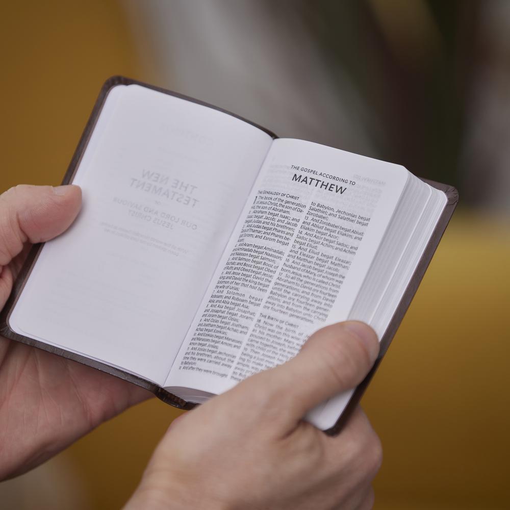 KJV, Pocket New Testament with Psalms & Proverbs, Red Letter, Comfort Print