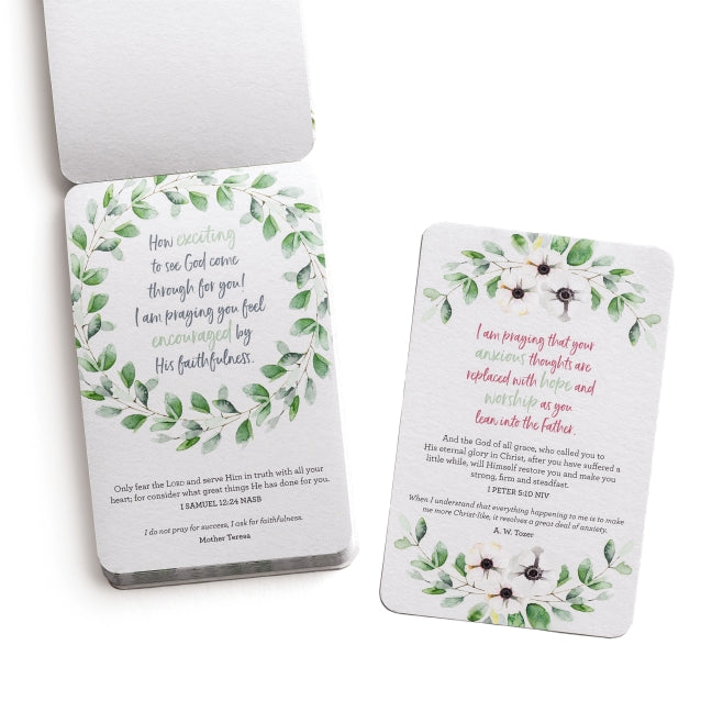 100 Pass-Along Notes for Peace: Prayers to Share (Shareable Messages of Encouragement with a Prayer, Scripture, and Inspirational Quote)