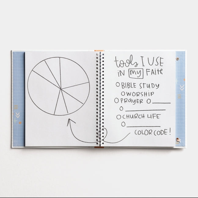 My Faith Book: Life is messy. God is Good. Capture it here. (Write it, glue it, mark it or dream it. Scrapbook for life, photos, favorite Scriptures, prayers, hobbies, sermons, souvenirs or secrets)