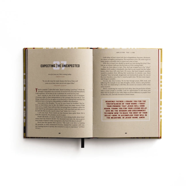 Walking the Line: 90 Devotions of Truth and Hope Based on the Faith of Johnny Cash (A 90-Day Devotional) – The Perfect Father’s Day Gift for Christian Dads