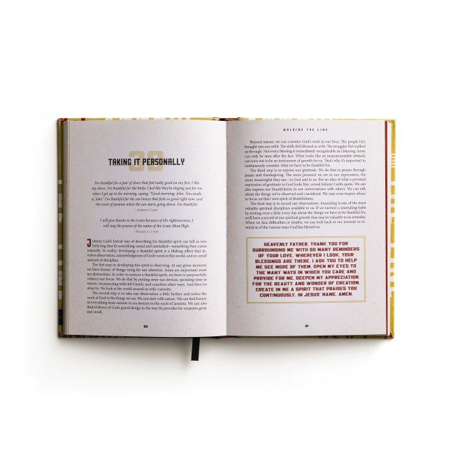 Walking the Line: 90 Devotions of Truth and Hope Based on the Faith of Johnny Cash (A 90-Day Devotional) – The Perfect Father’s Day Gift for Christian Dads