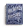 All Things Are Possible: Interactive Inspirational Journal (A 100-Day Devotional Journey Focused on Scripture, Gratitude, Wellness, Prayer, Reflection, and Kindness)