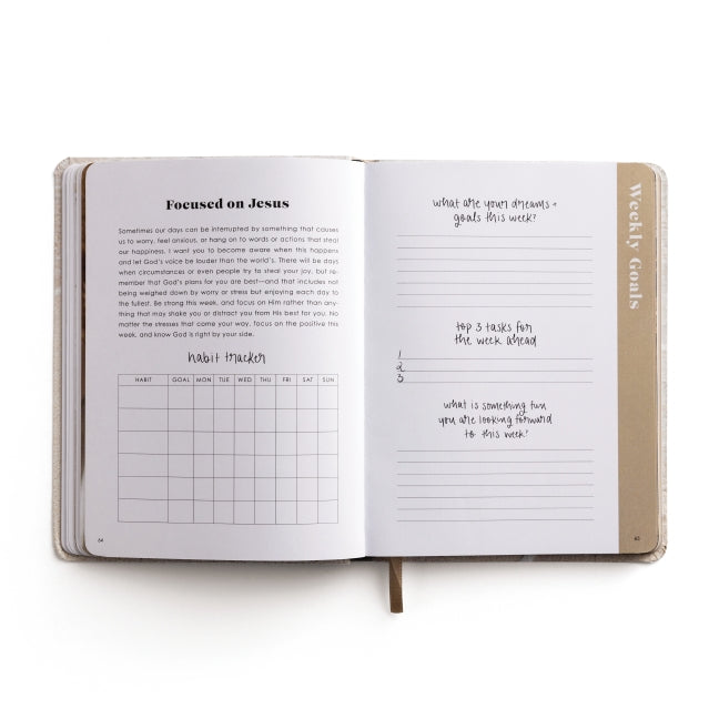 Inspirational Productivity Journal: You Are Strong & Courageous