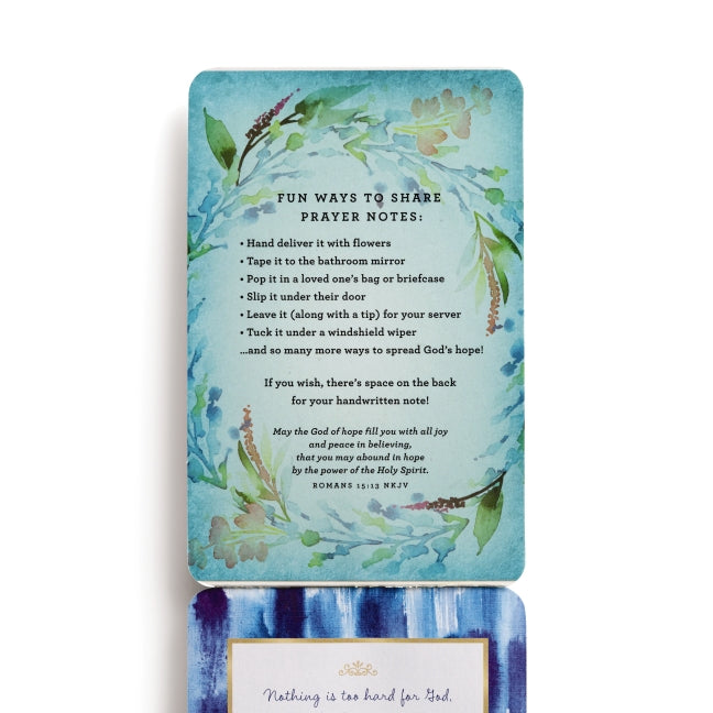 100 Pass-Along Notes for Hope: Prayers to Share (Shareable Messages of Encouragement with a Prayer, Scripture, and Inspirational Quote)