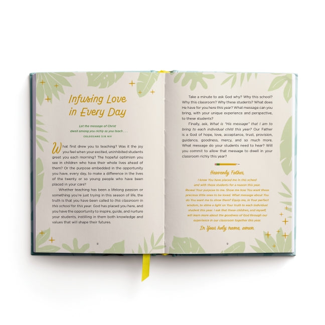 The 5-Minute Teacher Devotional: 90 Daily Devotions to Encourage and Uplift (The Perfect Appreciation Gift or Encouraging Present for the Teacher or Educator in Your Life)