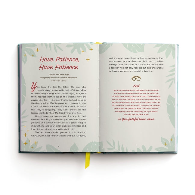 The 5-Minute Teacher Devotional: 90 Daily Devotions to Encourage and Uplift (The Perfect Appreciation Gift or Encouraging Present for the Teacher or Educator in Your Life)