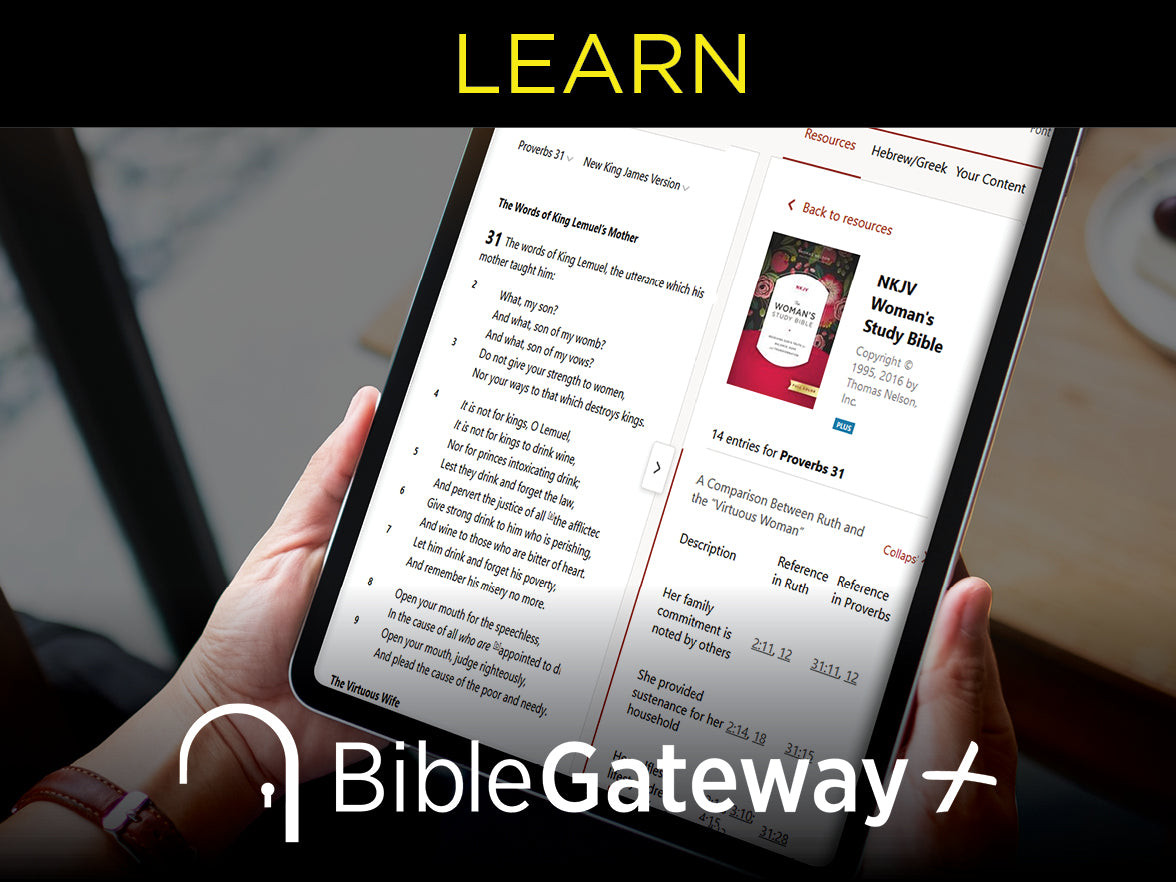 Save 20% for Life with Bible Gateway Plus