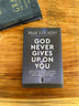 God Never Gives Up On You Premium Bundle -  Book + Study Guide + Devotional