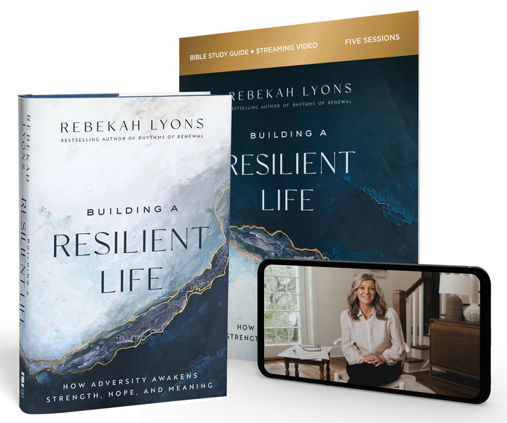 Building a Resilient Life Book + Bible Study Guide Bundle