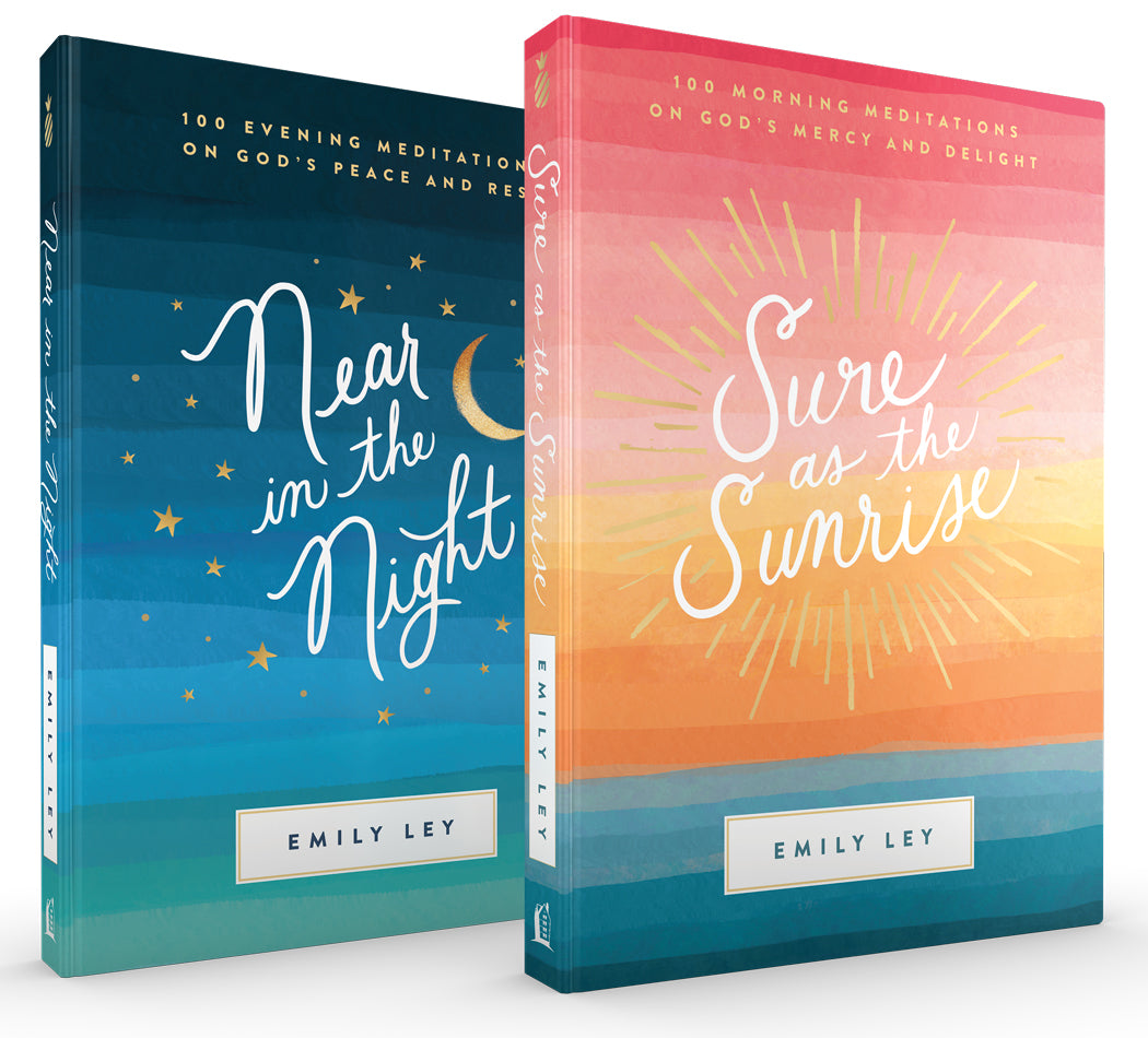 Sure as the Sunrise + Near in the Night Devotional Bundle