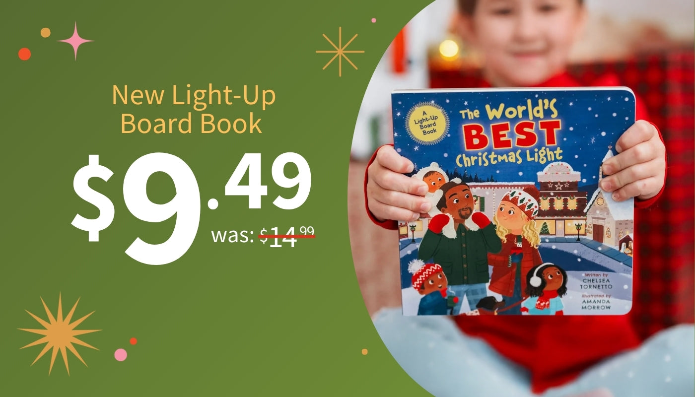 New Light-Up Board Book $9.49 was $14.99 - The World's Best Christmas Light