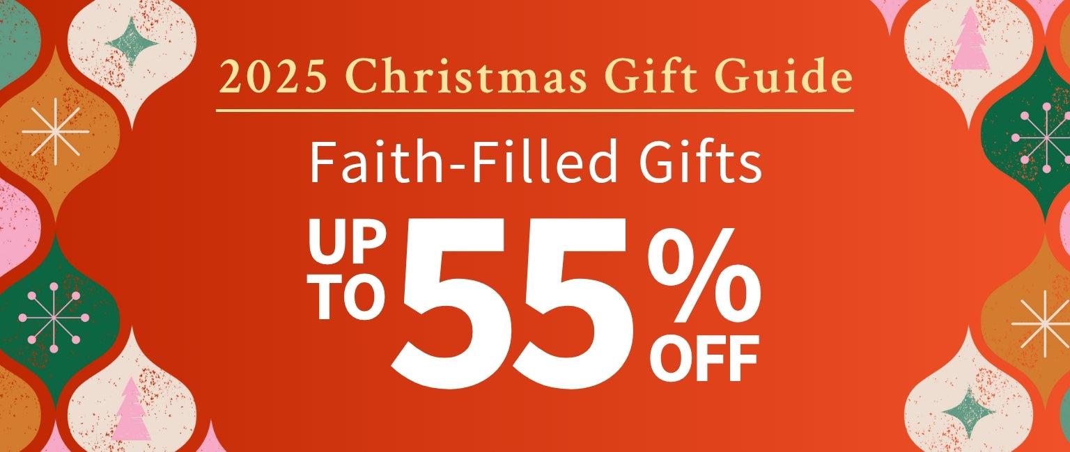 2025 Christmas Gift Guide - Faith-Filled Gifts up to 55% off