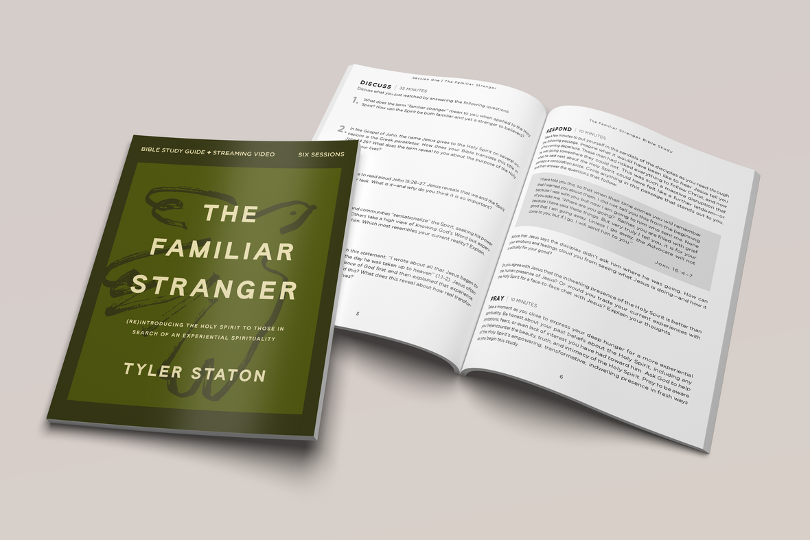 The Familiar Stranger Bible Study Guide plus Streaming Video: (Re)introducing the Holy Spirit to Those in Search of an Experiential Spirituality