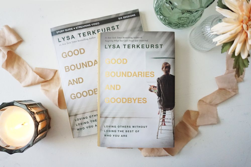 Good Boundaries and Goodbyes Book + Bible Study Guide Bundle