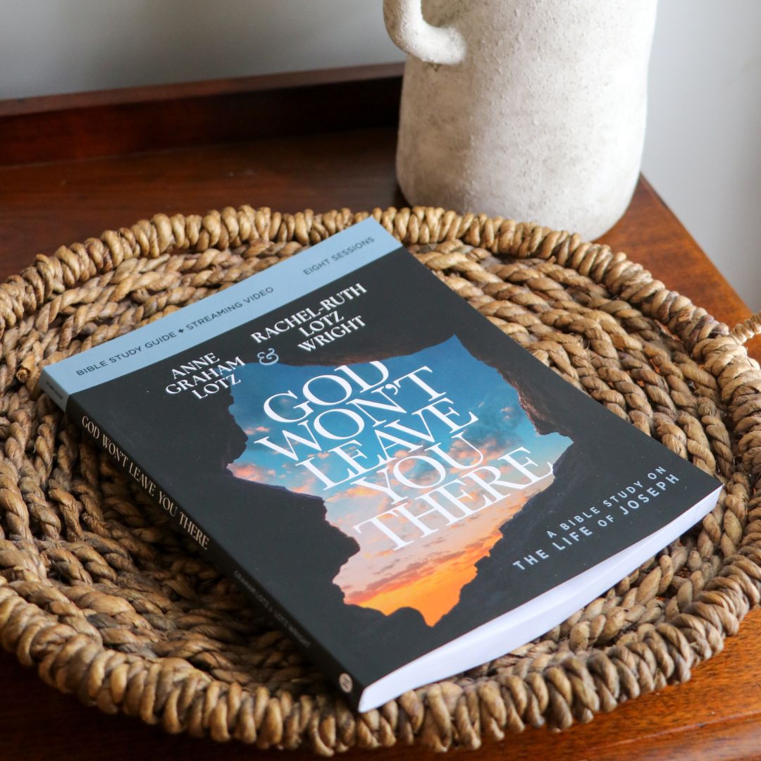 God Won't Leave You There Bible Study Guide + Book Essentials Bundle