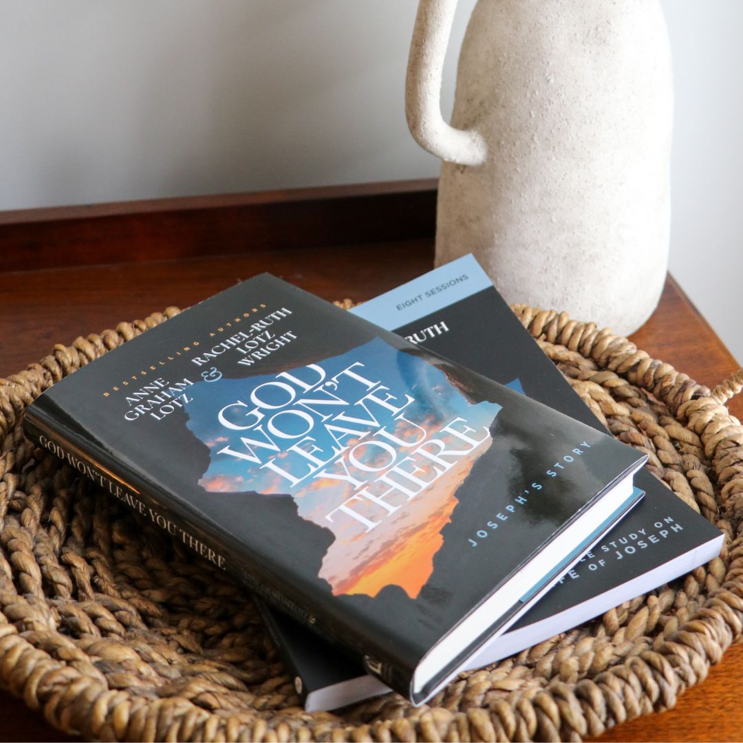 God Won't Leave You There Bible Study Guide + Book Essentials Bundle