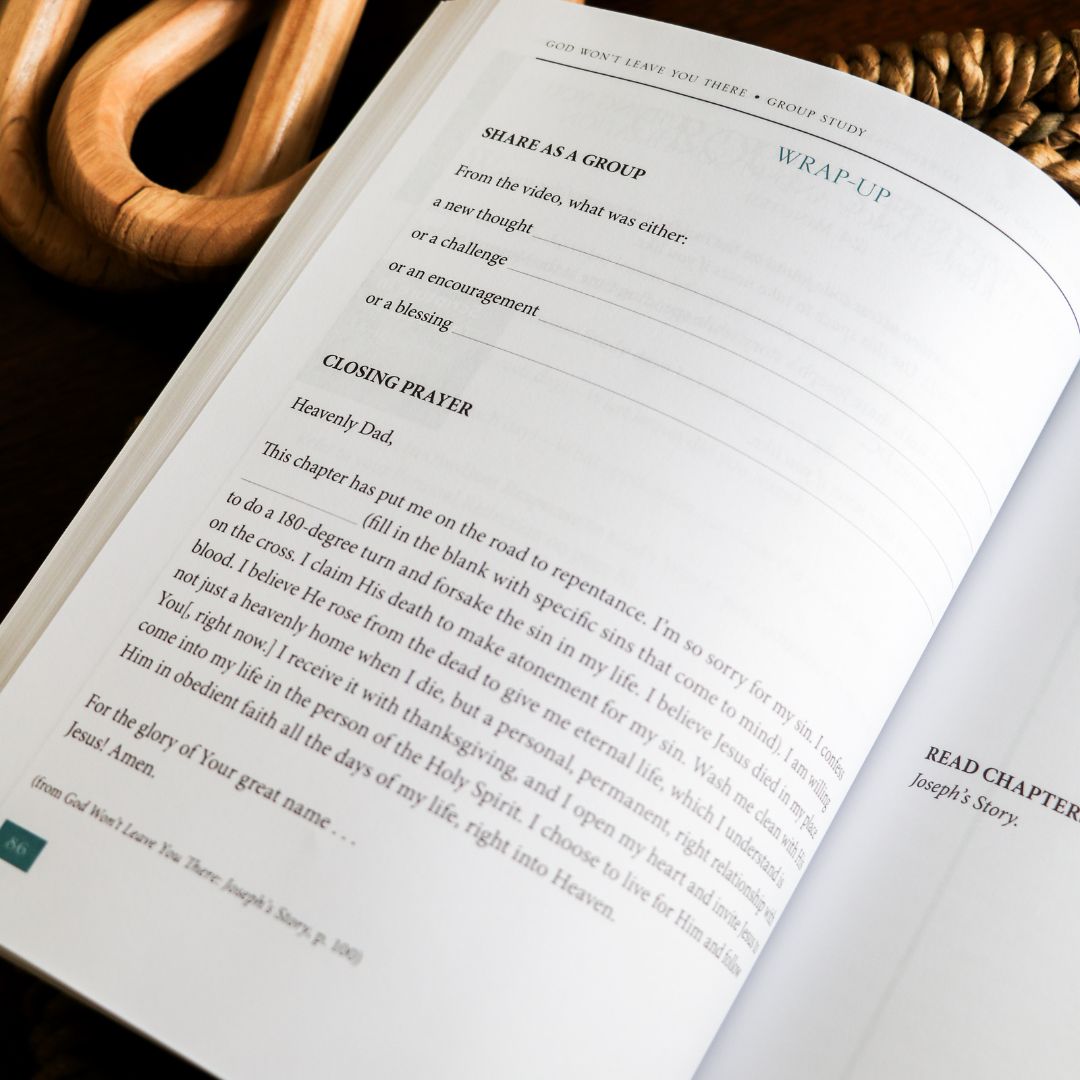 God Won't Leave You There Bible Study Guide + Book + Devotional Premium Bundle