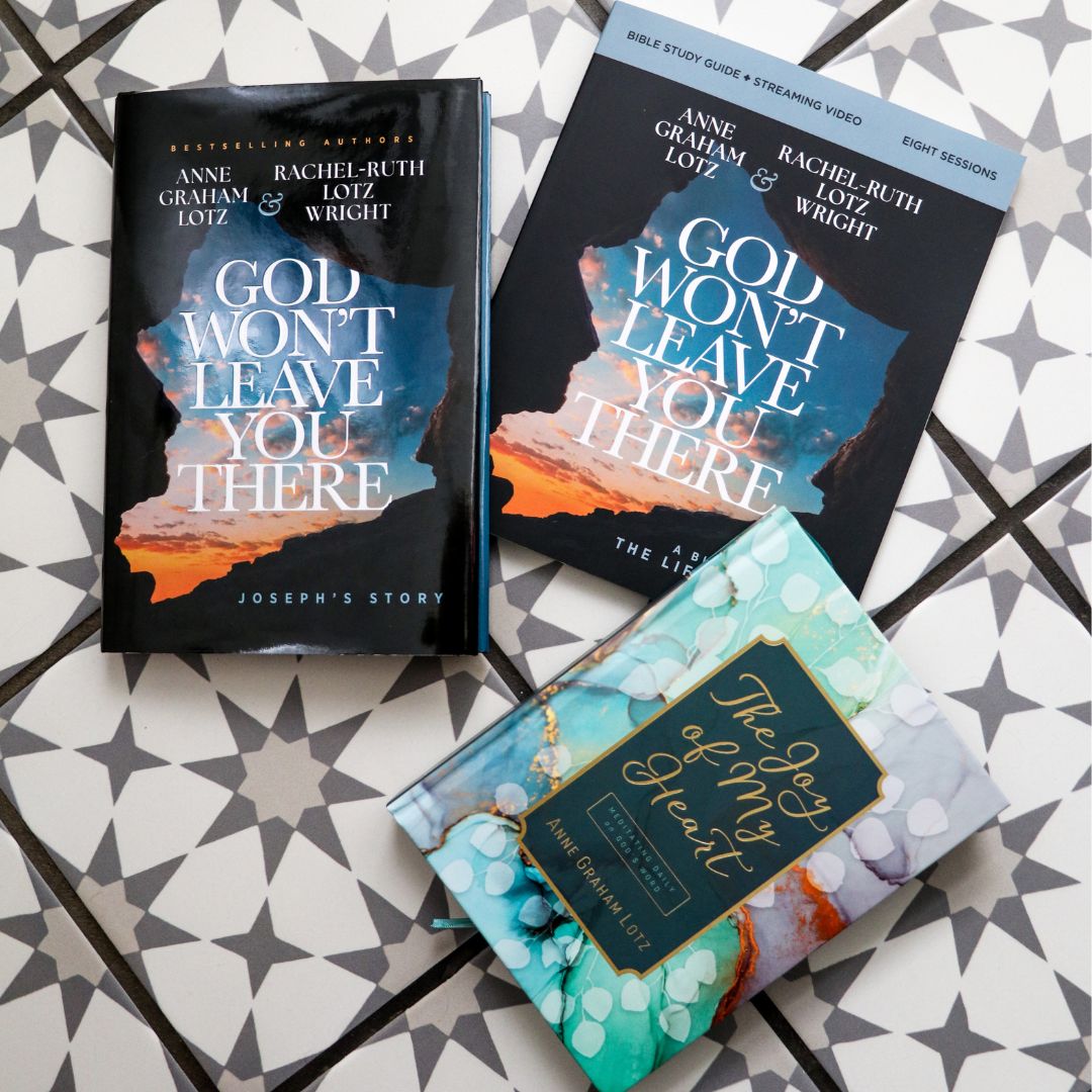 God Won't Leave You There Bible Study Guide + Book + Devotional Premium Bundle
