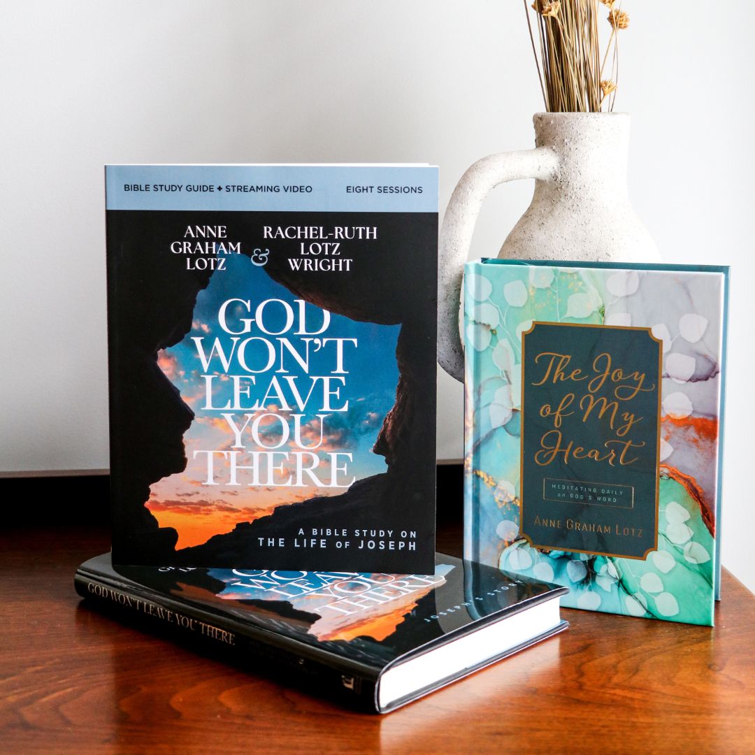 God Won't Leave You There Bible Study Guide + Book + Devotional Premium Bundle