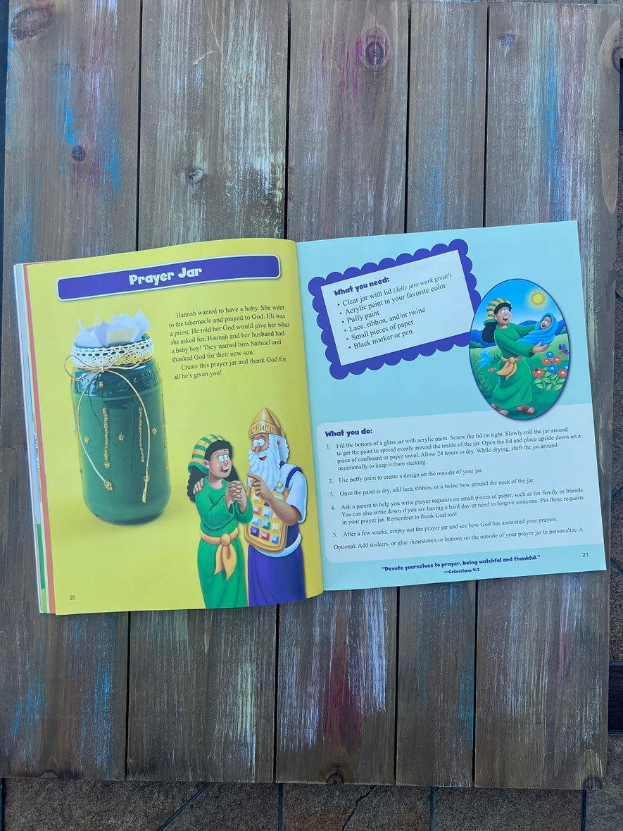 The Beginner’s Bible Craft and Activity Book: 30 Fun Projects