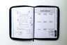2026 NKJV 16-Month Scripture Planner, Zippered Leathersoft, Navy, Be Strong & Very Courageous