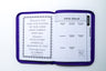 2026 NKJV 16-Month Scripture Planner, Zippered Leathersoft, Purple, Walk by Faith