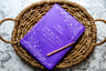 2026 NKJV 16-Month Scripture Planner, Zippered Leathersoft, Purple, Walk by Faith