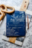 2026 NKJV 16-Month Scripture Planner, Zippered Leathersoft, Navy, Be Strong & Very Courageous