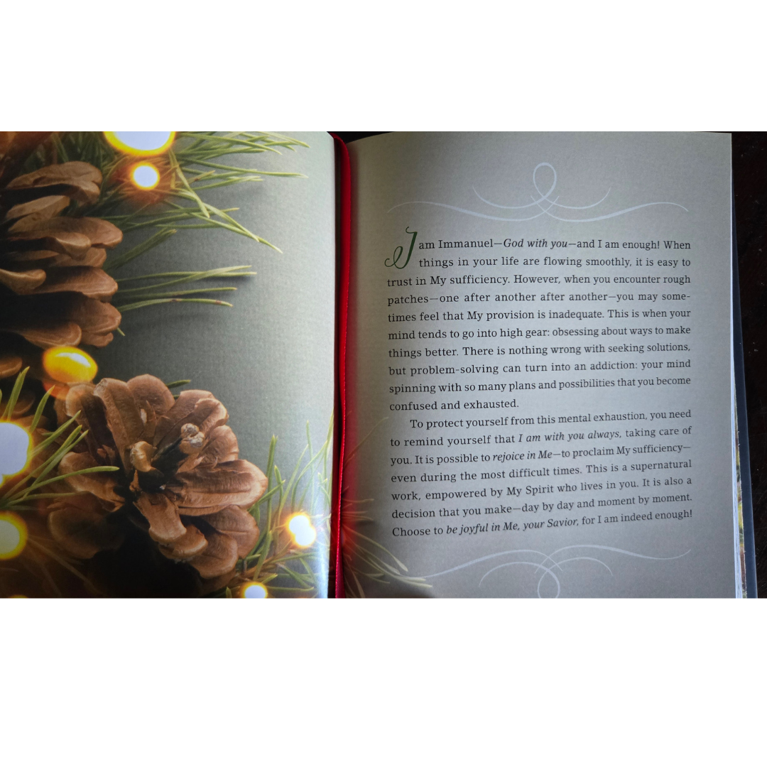 Jesus Calling for Christmas, with Full Scriptures: Seasonal Devotions for Christmas (A 50-Day Devotional)