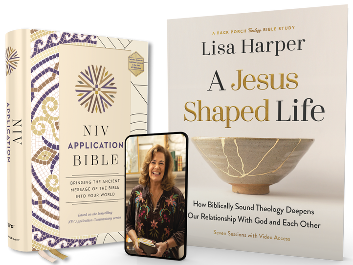 A Jesus-Shaped Life Study Guide + Bible Standard Bundle