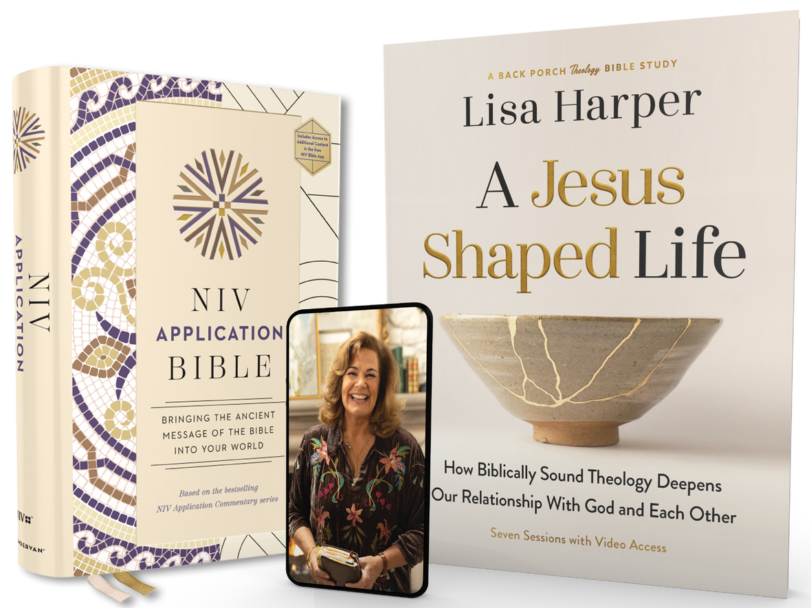 A Jesus-Shaped Life Study Guide + Bible Standard Bundle