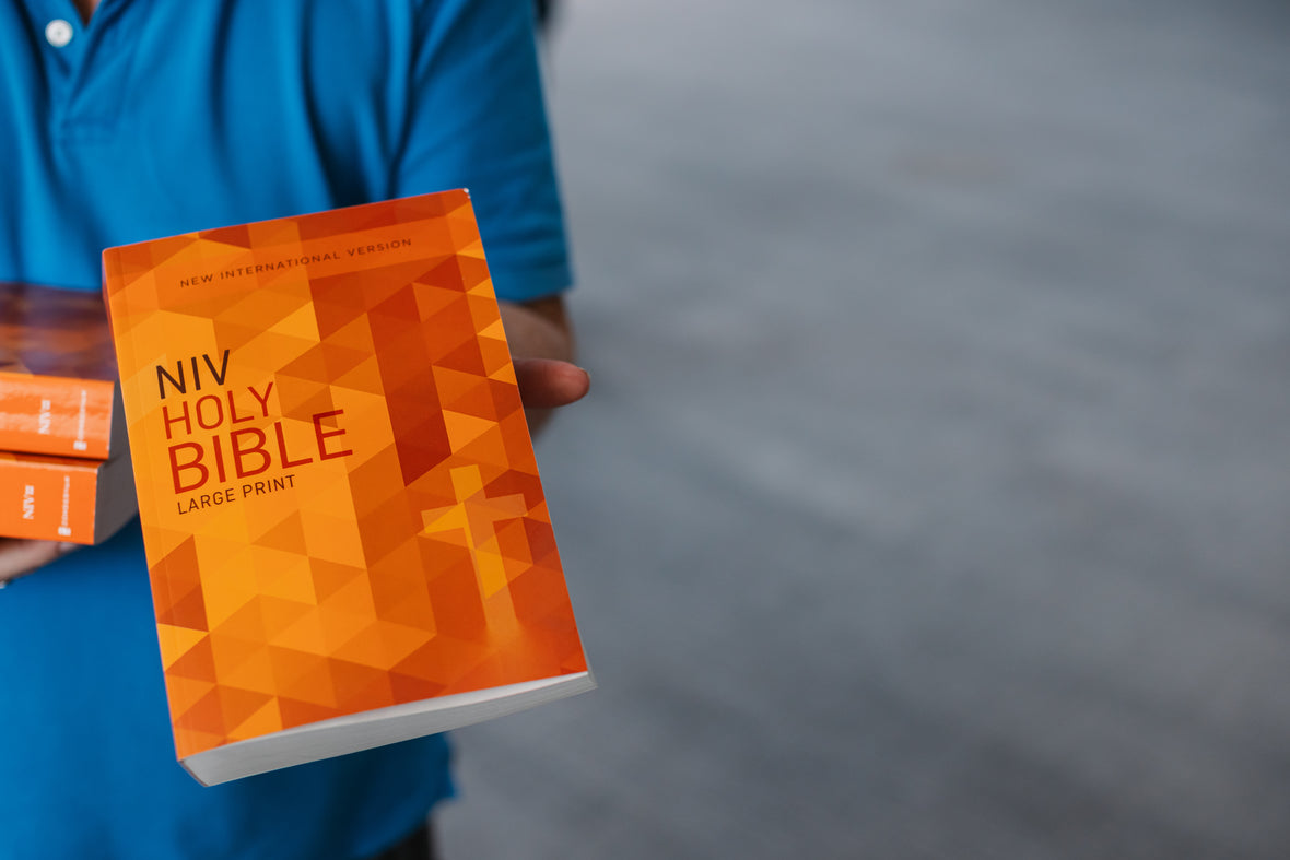 NIV, Outreach Bible, Large Print