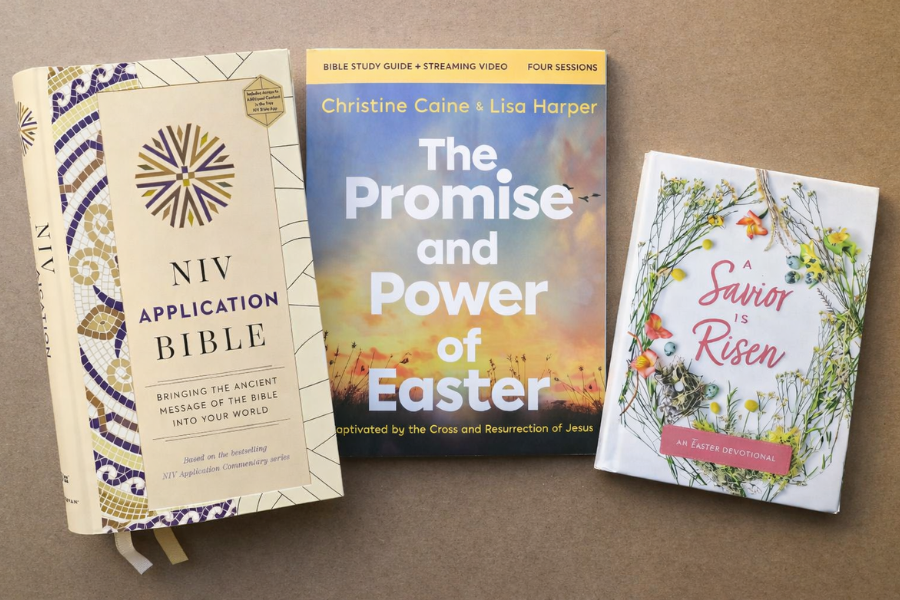 The Promise and Power of Easter Study Guide + Devotional + Bible (Premium Bundle)